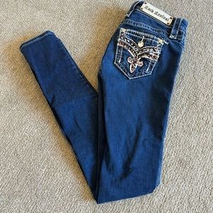 Women’s Rock Revival Jeans  - Nicci - Mid Rise Skinny - size 25
